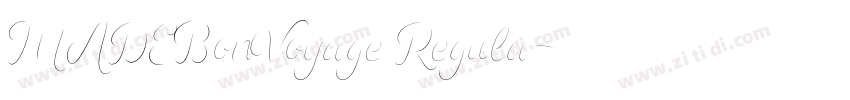 MADEBonVoyage Regula字体转换